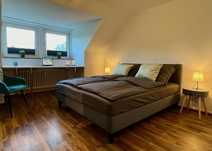 Апартаменты Charmante Stadtwohnung Mit Blick Ins Gruene